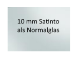 10mm Satinato Floatglas (Milchglas)