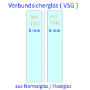 Verbundsicherheitsglas ( VSG ) 12mm aus TVG