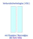 Verbundsicherheitsglas aus Floatglas / VSG 30mm